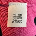 Joan Vass  Size 3 Long Sleeve Open Front Multicolored Cardigan Sweater Photo 5