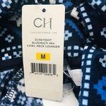NWT Carole Hochman Lounger blue multi cowl neck size M Size M Photo 9