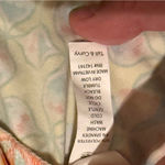 LuLaRoe Blue, Yellow & Pink Geometric High Rise Ankle Leggings Tall & Curvy Photo 6