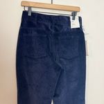 Babaton NWT - Aritzia Joey Corduroy Pants Navy High Rise Flare Photo 5