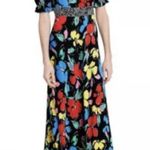 Rixo For Target Dress Size 0 Off The Shoulder Puff Sleeve Maxi Floral Print NWT Photo 5
