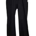 Coldwater Creek Natural Waist Moleskin Bootcut Pants 8 Black NWT Photo 0