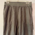 Faherty Arlie Surplus Joggers in green size medium Photo 4