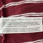 Hollister X-Small Cropped Tee-Shirt Top Striped Crew Neck Long Sleeve Oversized Photo 8