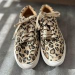 Corky’s Leopard Print Lace Up Sneakers Size 11 NEW Tan Photo 2