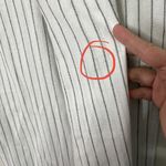 superdown Womens Stripe Brooke Pant Wide Leg Cropped White Size XS Photo 12