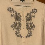 Eddie Bauer Woman’s Lamb’s Wool Blend Thick Knit Beaded Sweater Size Large Photo 1