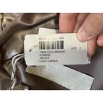 Chico's  Beaded Travel Sunrise Jacket Light Cinder Size‎ 2 Lightweight Formal NWT Photo 11