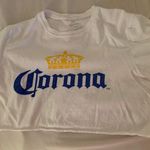 Corona Crop Tshirt White Size M Photo 0