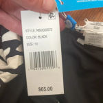 Bleu Rod Beattie  Urban Oasis High-Waist Draped Side-Tie Bikini Bottom sz 10 NWT‎ Photo 6