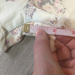 Universal Threads NWOT Ivory White Pink Floral Denim Jean Shorts New Photo 4