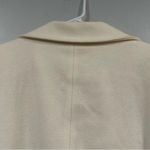 Fleurette Ari Double Breasted Wool Coat in Parchment 14 Photo 6