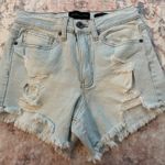 Kendall + Kylie Light Wash Denim Shorts Photo 0