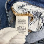 Pilcro and the Letterpress  High Rise Flare Cropped Jeans Button Fly size 32 Photo 7