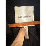 Avec Les Filles Green/Navy Tartan Plaid Double Breasted Blazer Women’s sz Small Photo 6