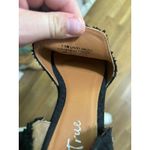 B.ATrue Tassel Loafers D'Orsay Flats Comfortable Slip On Shoes 7.5 Black Photo 5