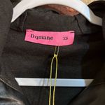 NWT Dqmane womens faux leather zip up open sides hooded vest goth punk. Black XS Photo 2