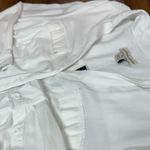 Alexander Jordan White Button Front Blouse Supersoft Rayon Shirt Size M NWT Size M Photo 7