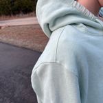 Custom Number Patchwork Hoodie Green Photo 3