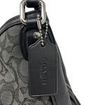 Coach  Edie Shoulder Bag 31 Signature Canvas and Leather Horse and Carriage Tote Photo 2