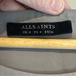 All Saints Olive Green Flowy Tank Top Size 4 Small Photo 2