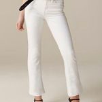 J.Crew NWT  Women's 9" Demi-Boot Crop Jeans White Size 24 Raw Hem Photo 0