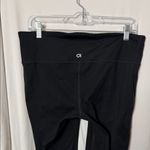 GapFIT Maternity Black Crossover Under Belly Leggings Size Medium Photo 4