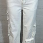 PacSun 90's baggy cargo jeans size 28 ivory womens Photo 6