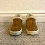 Timberland Skyla Bay Slip On Brown Suede Sherpa Lined Shoes Photo 2
