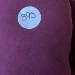 Cotton burgundy maternity dress with pockets Red Size XXL Photo 3