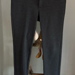 Faded Glory  size 8 skinny Ponte gray pants Photo 0