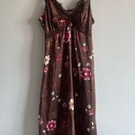 Old Navy  Brown Maxi Satin Dress Photo 1