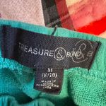 Treasure & Bond Jogger Sweatpants Green Medium Elasti Waistband Pockets Photo 1