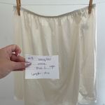 Vanity Fair Vintage  White 19in Nylon Slip Skirt Photo 7