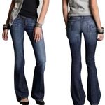 Citizens of Humanity  Ingrid #002 Stretch Jeans Low Waist Flair Flare Size 29 Photo 1