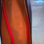 LAMB Cia Black Pointed Toe Leather Heels Sz 6.5 Photo 2