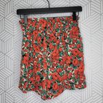 SheIn Floral Red Large Shorts Photo 1