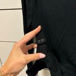 Abercrombie & Fitch Abercrombie Long-Sleeve Wide Rib Slash Bodysuit Photo 3