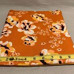 Rachel Pally  Womens Floral Orange Yellow Fold Over Clutch Photo 7