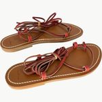 NIB DÔEN & K.Jacques Bikini Sandal | Sz 40 (9) | Rouge Vachetta Brown Photo 9