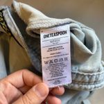 One Teaspoon  Streetwalkers High‎ Waist 80S Fit Denim Shorts Aztec Blue Size 30 Photo 13