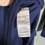 Chico's  Women's Blue Pearl Studded Old Money Tunic Top - Size 2 (Large) - Glam Photo 4