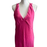 A New Day Women's Pink V-Neck Slip Dress - Size Medium - NWT Photo 3
