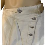 We The Free  "WYNNE" FREE PEOPLE FAUX LEATHER BONE CREAM MINI SKIRT (29/M) Photo 6