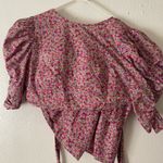 Boutique Floral Print Layered Skirt Photo 5