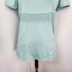 Kyodan Pastel Mint Green Athletic Athleisure Short Sleeve Top Photo 2