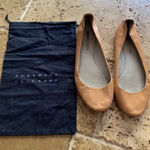 Vera Wang Lavender Patent Leather Ballet Flat Nude Tan 9 Photo 0