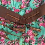 Rue 21 Chiffon over poly pleated ruffle hi lo dress Photo 7