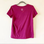 Life is Good  S‎ Magenta Purple Crusher Tee Guitar Heart Size Small Small Cotton Photo 1