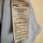KJUS Cowl Neck Kessy Sweater Light Blue Cotton Cashmere Blend Pullover Size L Photo 4